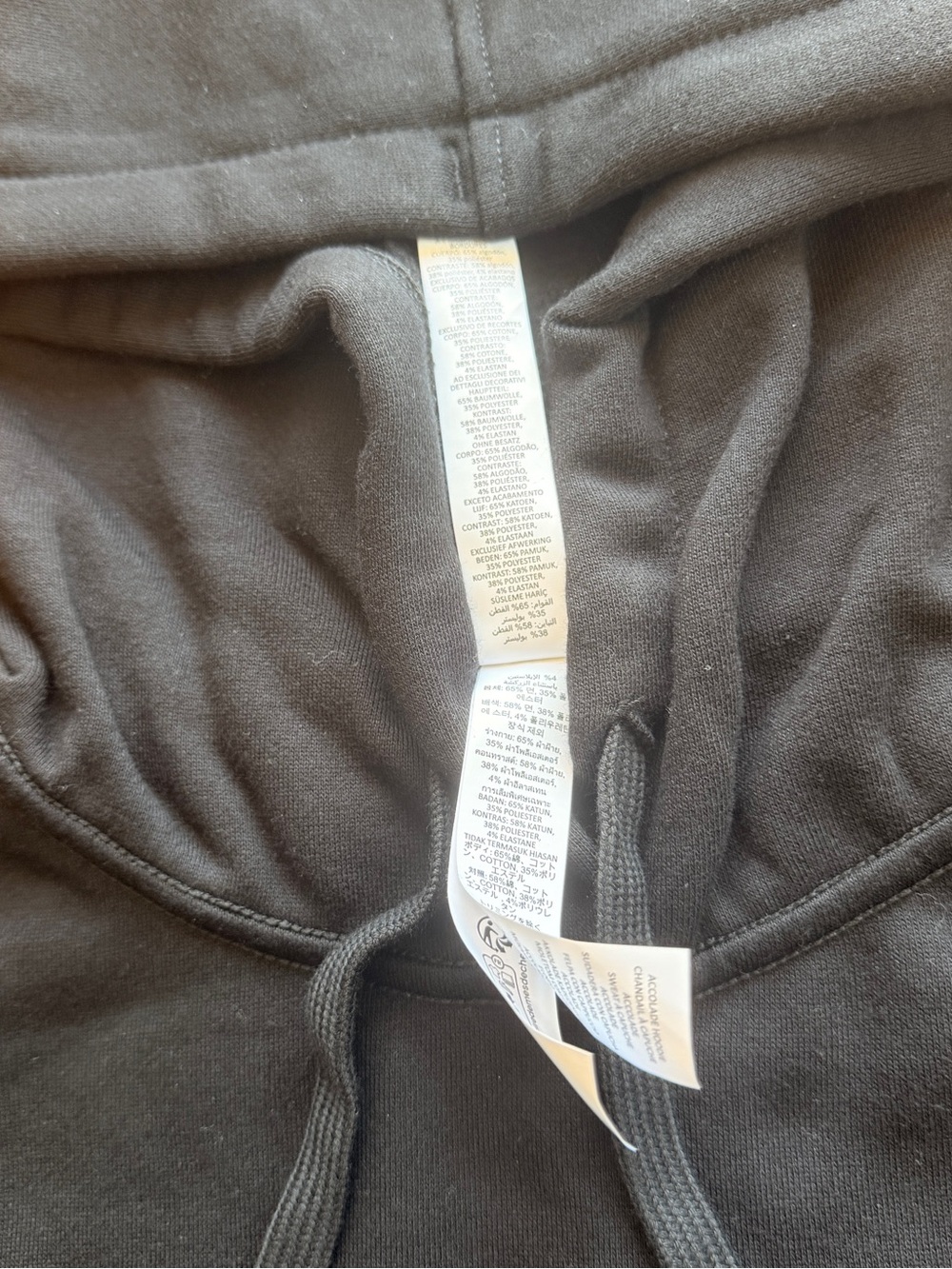 ALO Yoga Men's Black Pullover Hoodie - Picture 3 of 5